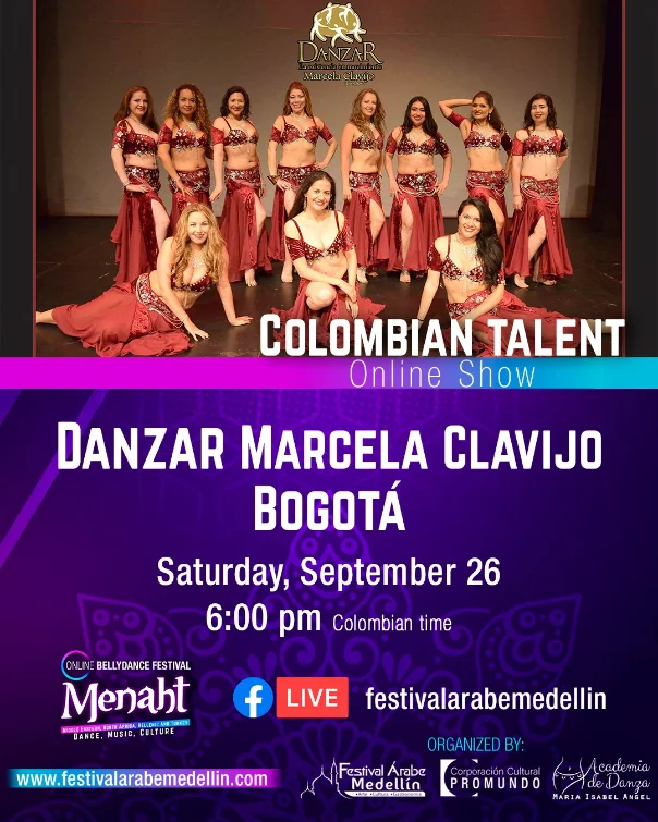 Encuentro de Danza Árabe en Medellín